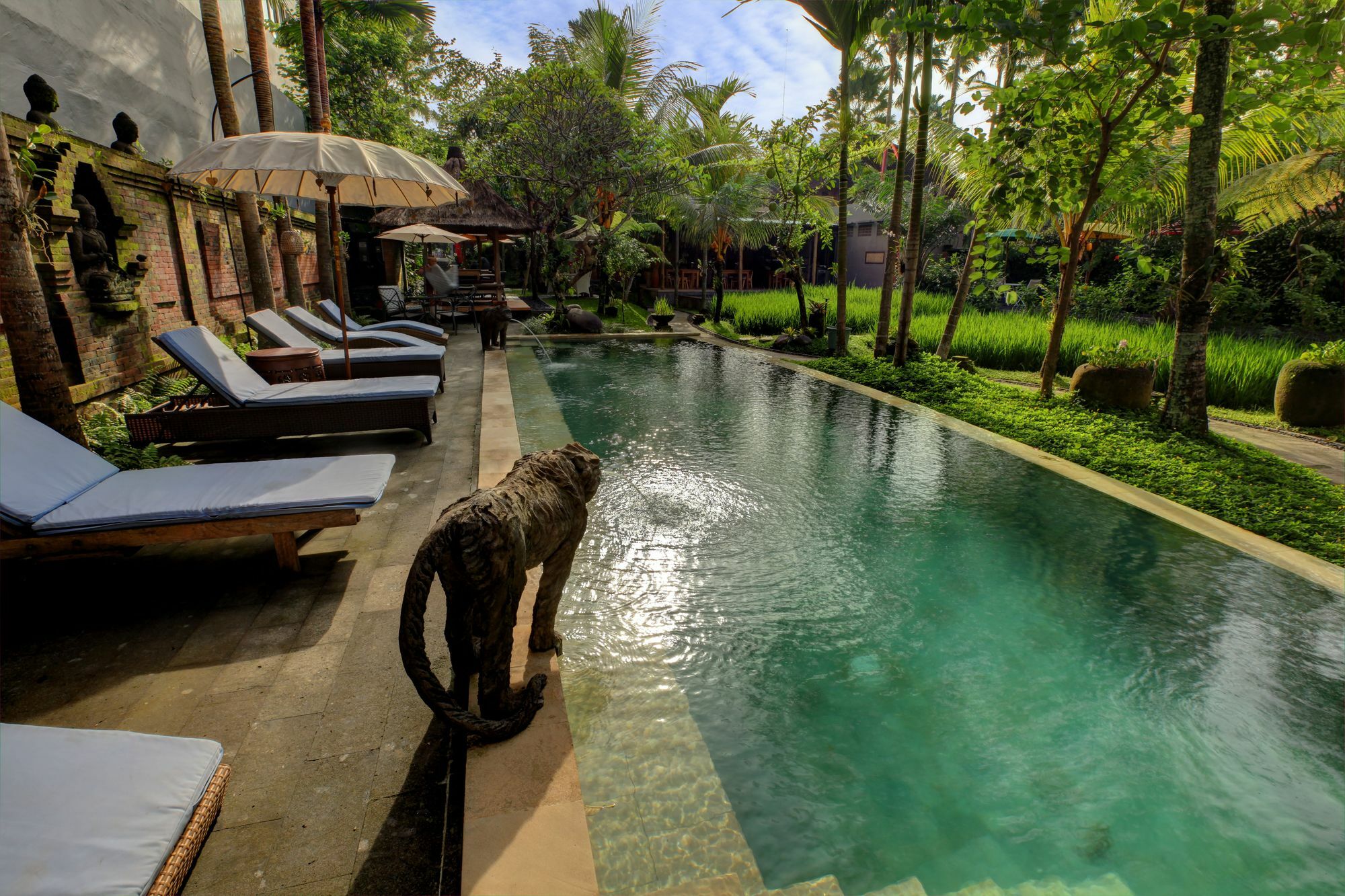 Gana Hotel & Restaurant Ubud Kültér fotó